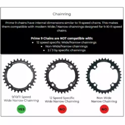 BOX Components BOX Three Prime 9 Speed Chain Chains