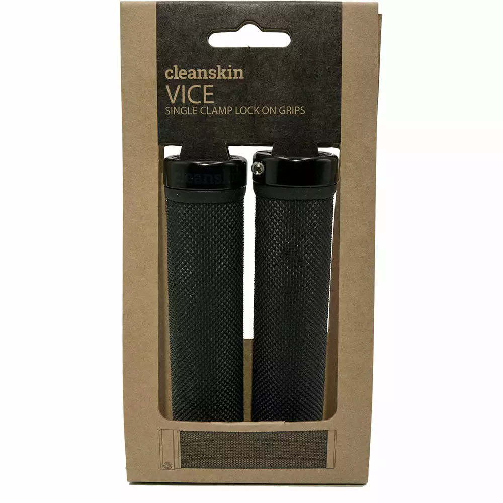 Parts Cleanskin Vice Single Clamp Lock On Grips