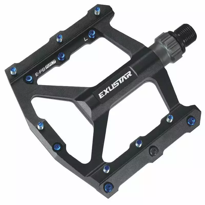 Flat Pedals Exustar Sealed Bearing Alloy Flat Pedal 1 Flat Pedals Exustar Sealed Bearing Alloy Flat Pedal