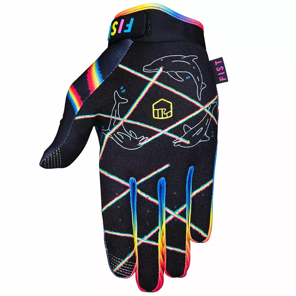 Fist Handwear Laser Dolphin Strapped Glove 2 Fist Handwear Laser Dolphin Strapped Glove