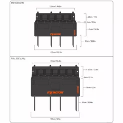 Fox Factory Overland Tailgate Pad - Black