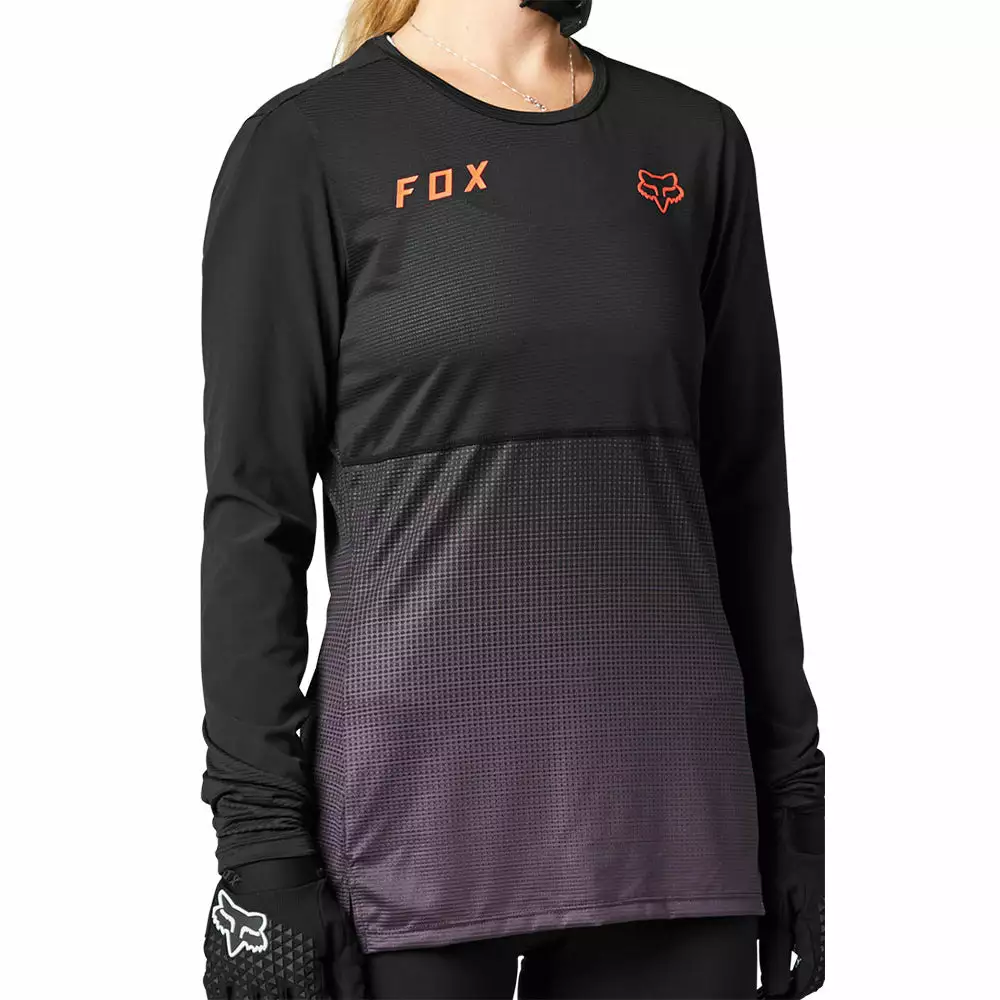 Clothing Fox Flexair Women's Long Sleeve Jersey 1 Clothing Fox Flexair Women's Long Sleeve Jersey