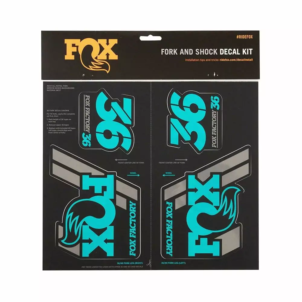 Fox Racing Shox Fox Shox Heritage Fork And Shock Decal Kit Parts 22 Fox Racing Shox Fox Shox Heritage Fork And Shock Decal Kit Parts
