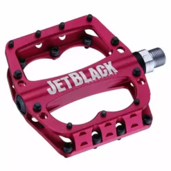 Flat Pedals JetBlack Superlight Sealed Bearing Alloy Pedals