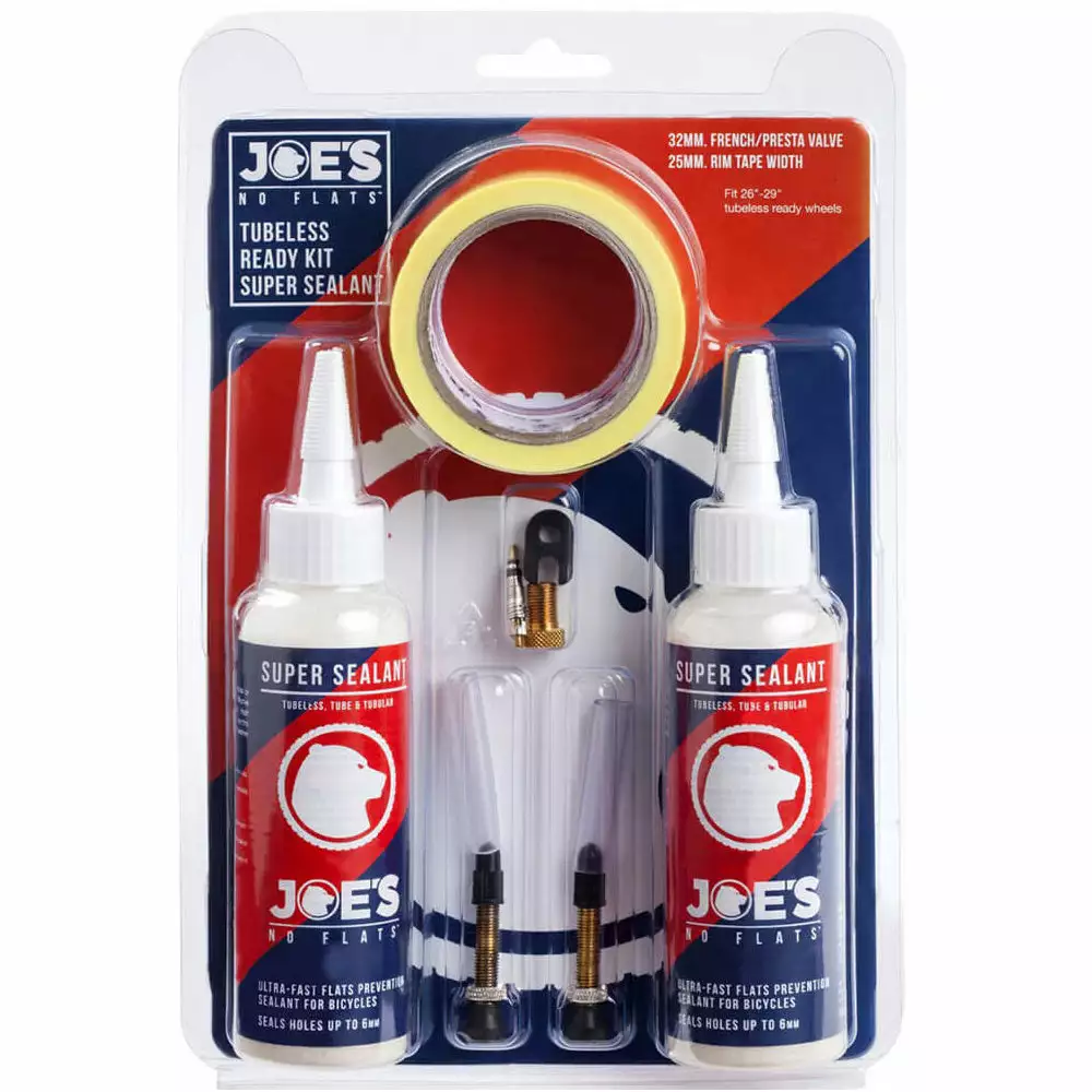 Joe's Tubeless Ready Kit 1 Joe's Tubeless Ready Kit