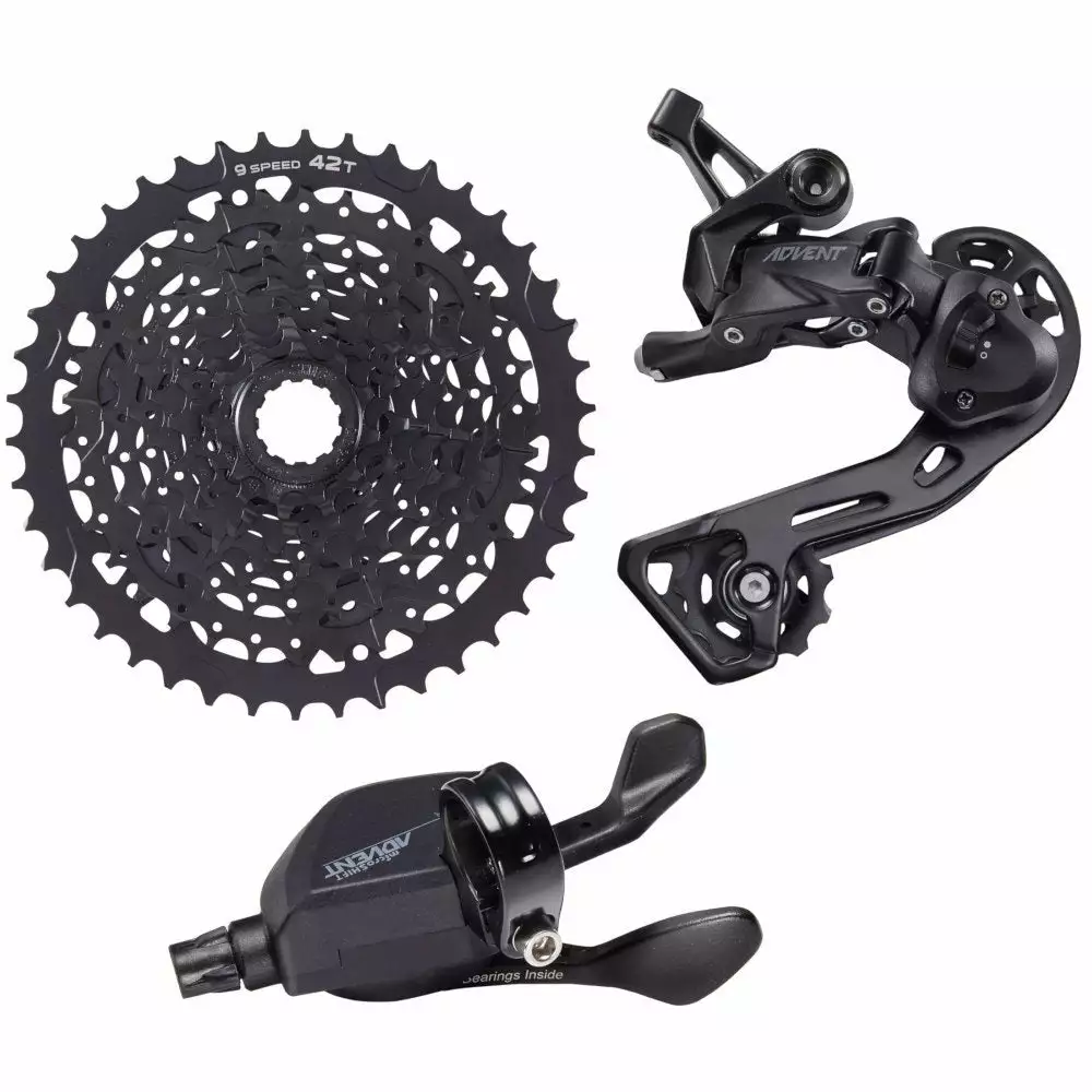 Parts Microshift Advent 9 Speed Wide Range Group Set 7 Parts Microshift Advent 9 Speed Wide Range Group Set