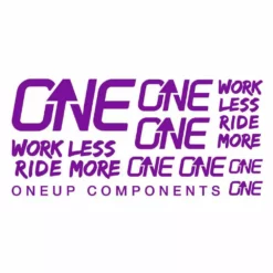 OneUp Components Carbon Bar Decal Sheet
