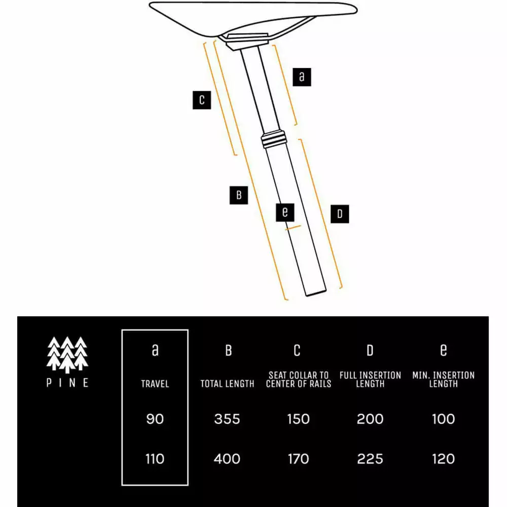 PNW Components Pine Dropper Post Seat Posts 6 PNW Components Pine Dropper Post Seat Posts
