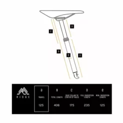 PNW Components Ridge Dropper Post Parts