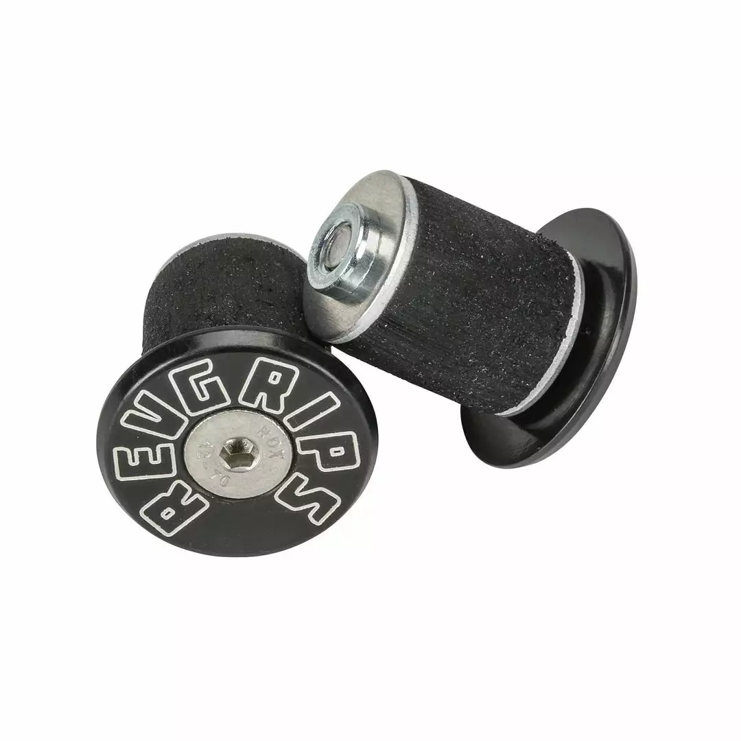 RevGrips Bar End Assembly - Black 1 RevGrips Bar End Assembly - Black