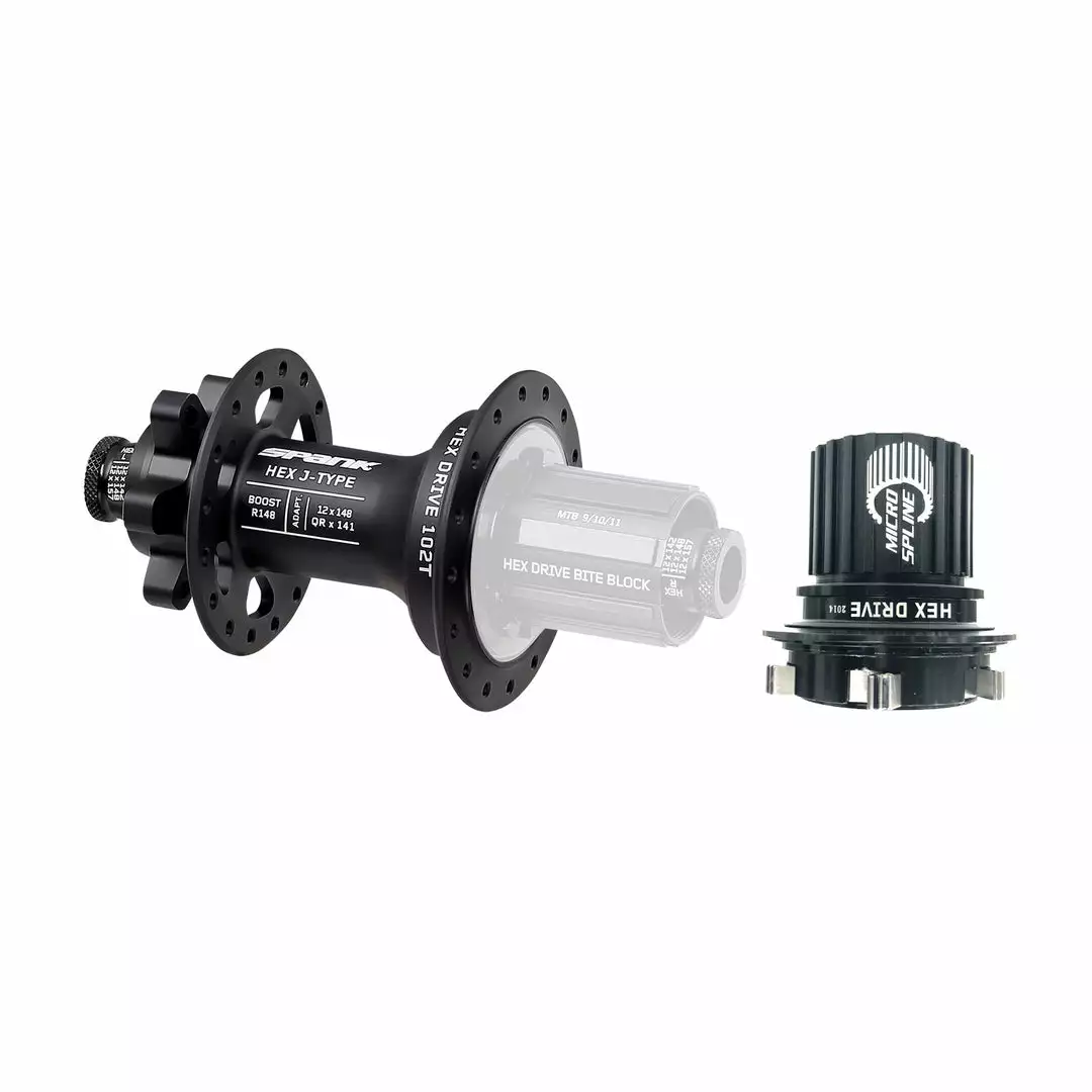 Wheels & Parts Spank Hex Drive Rear Hub