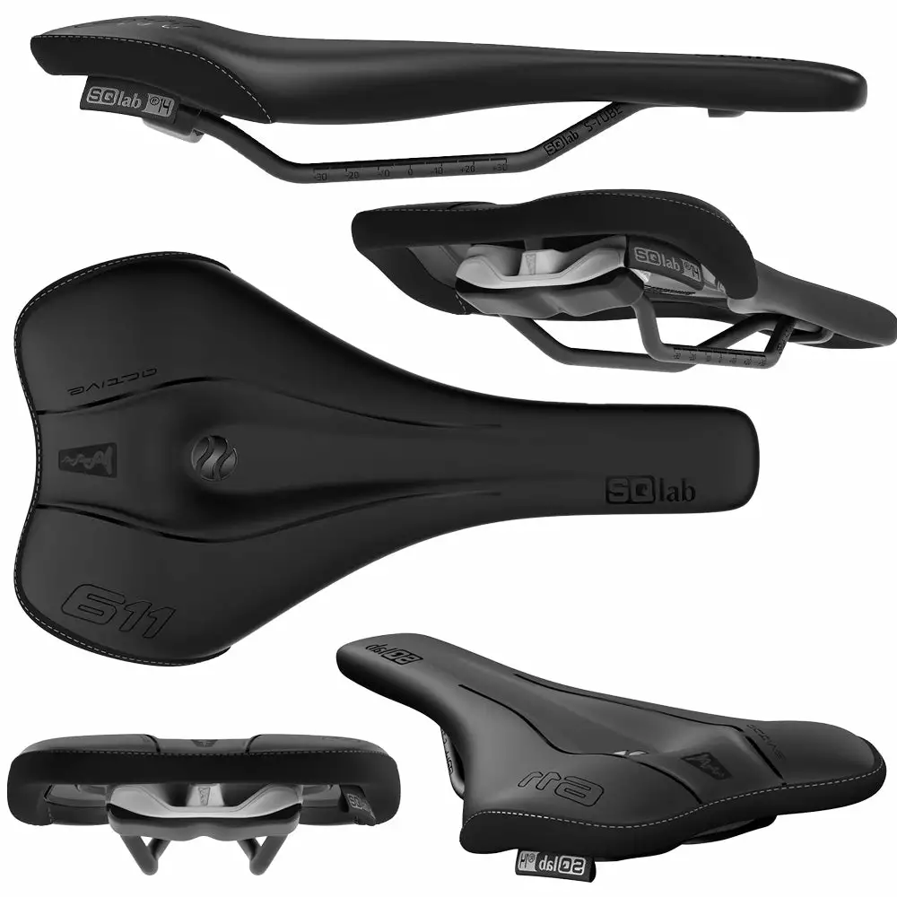 SQLab 611 Ergowave Active 2.1 S-Tube Saddle