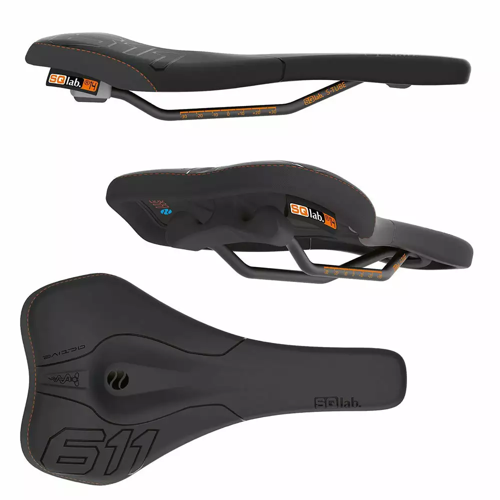 SQLab 611 Ergowave Active S-Tube Saddle