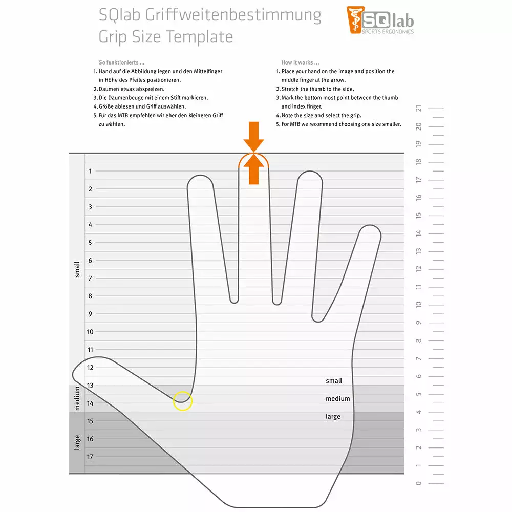 SQLab 702 Ergonomic Lock On Grips