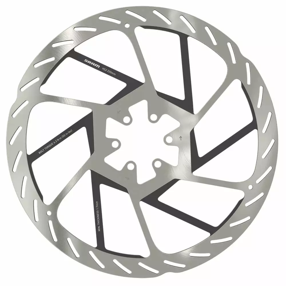 SRAM HS2 6 Bolt Disc Brake Rotor Parts