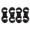 SRAM Hydraulic Line Rotating Hooks - Black - 4 Pack Parts