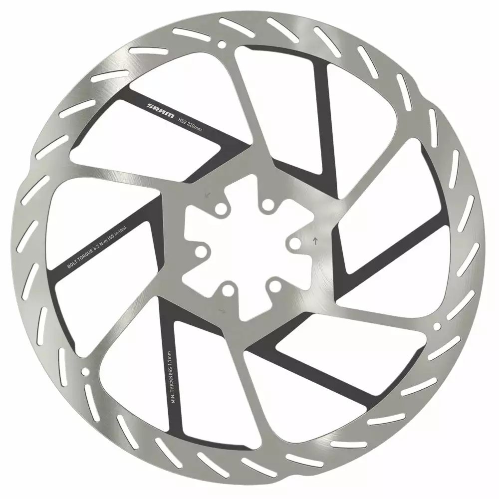 SRAM HS2 6 Bolt Disc Brake Rotor Parts