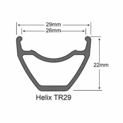 Sun Ringle Helix TR29 Rim Parts 5 Sun Ringle Helix TR29 Rim Parts