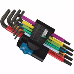 Wera 967-9 TX Multicolour HF 1 L-Key Torx Key Set With Holding Function New Arrivals