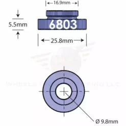 Wheels Manufacturing Open Bore Adapter Clearance