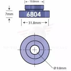 Wheels Manufacturing Open Bore Adapter Clearance