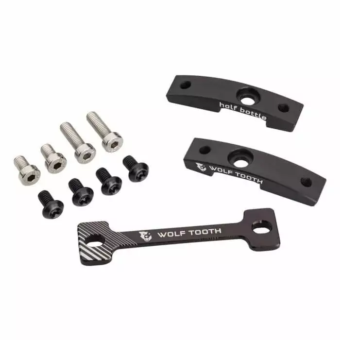 Clearance Wolf Tooth B-RAD Half Bottle Cage Adaptor 2 Clearance Wolf Tooth B-RAD Half Bottle Cage Adaptor