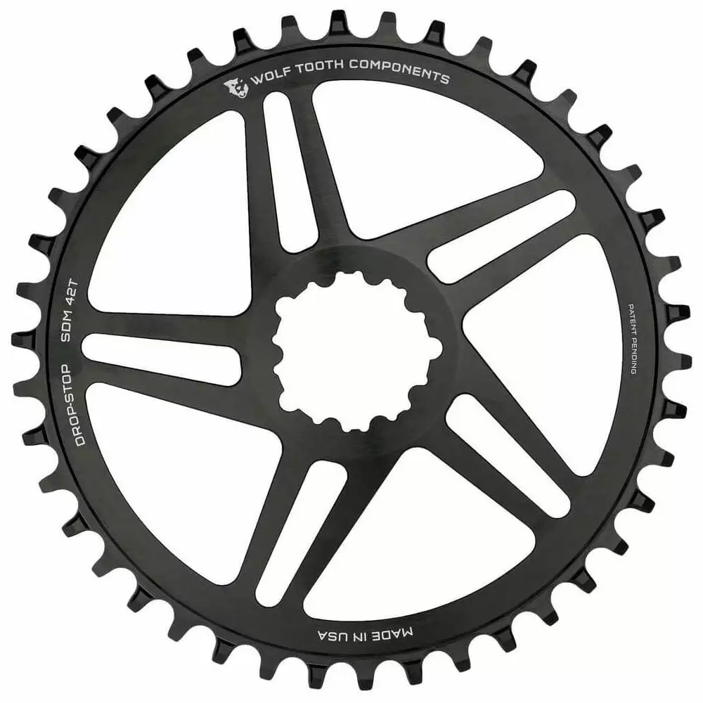 Wolf Tooth Direct Mount Drop-Stop Chainring Chainrings 4 Wolf Tooth Direct Mount Drop-Stop Chainring Chainrings