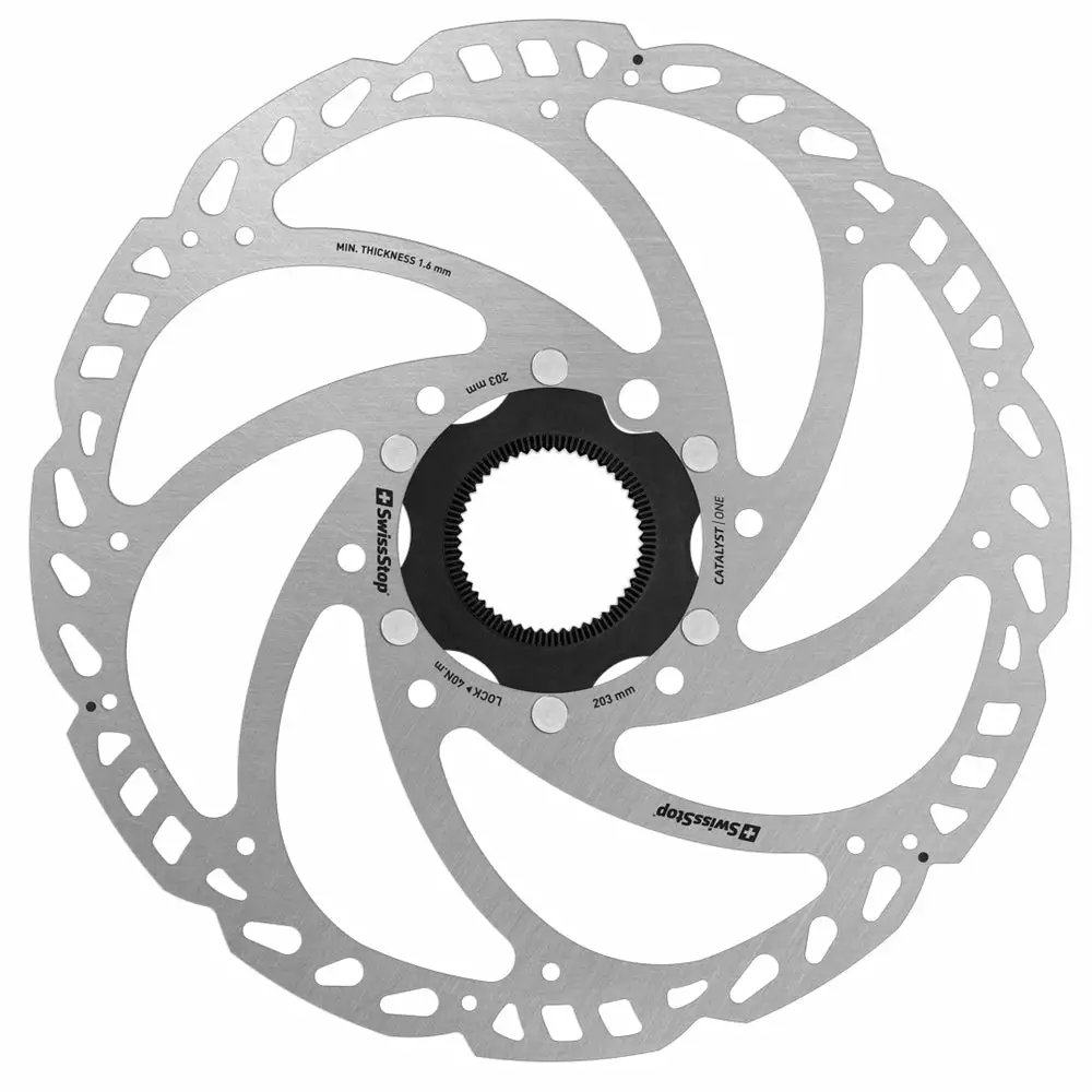 SwissStop Catalyst Centrelock Disc Brake Rotor 1 SwissStop Catalyst Centrelock Disc Brake Rotor